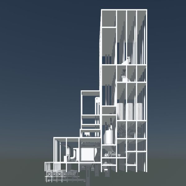 Industrial tower