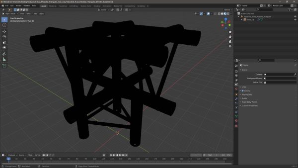 Industrial Truss Modular Triangular