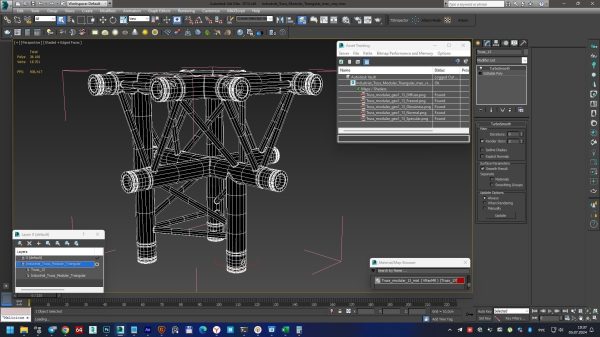 Industrial Truss Modular Triangular