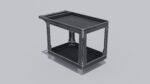 Industrial Utility Cart with 4k Textures