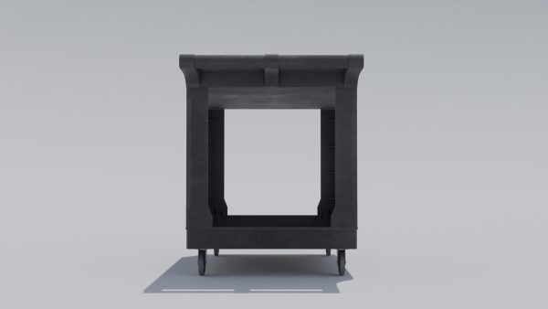 Industrial Utility Cart with 4k Textures