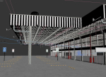 Industrial Warehouse high Poly