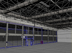 Industrial Warehouse high Poly