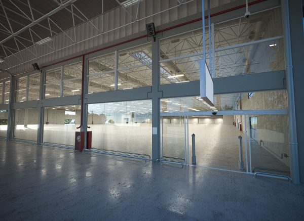 Industrial Warehouse high Poly