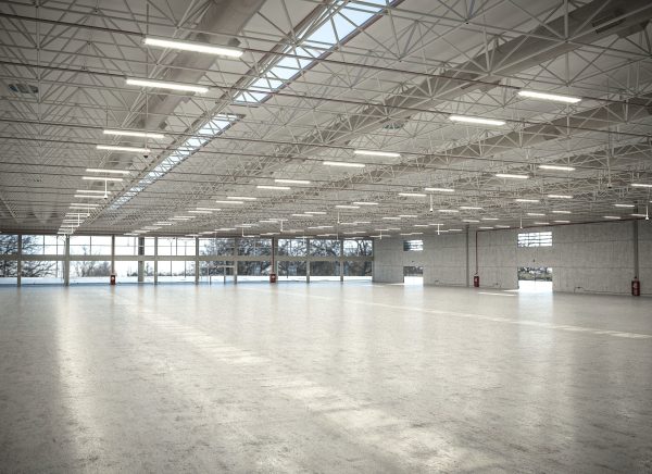 Industrial Warehouse high Poly