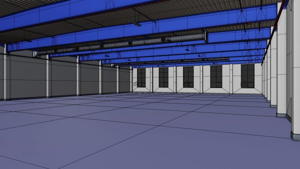 Industrial Warehouse Interior 12