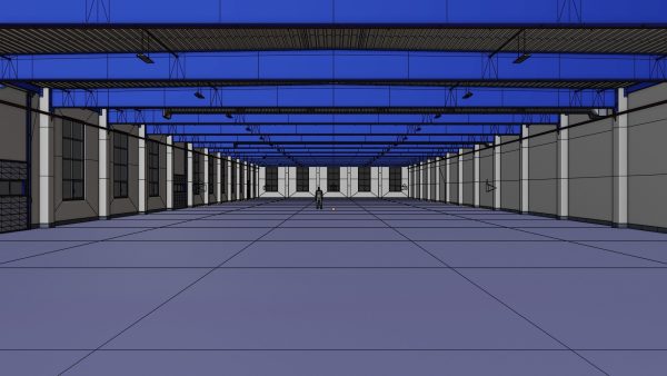 Industrial Warehouse Interior 12