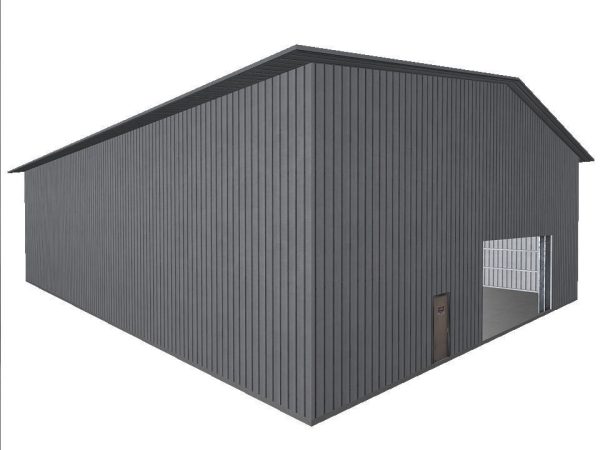 Industrial Warehouse Low Poly