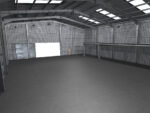 Industrial Warehouse Low Poly