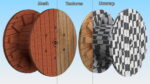 Industrial Wooden Cable Drum