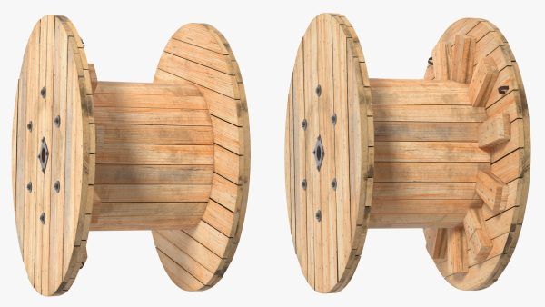 Industrial Wooden Cable Drum