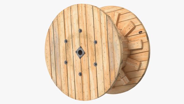 Industrial Wooden Cable Drum