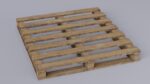 Industrial wooden pallet