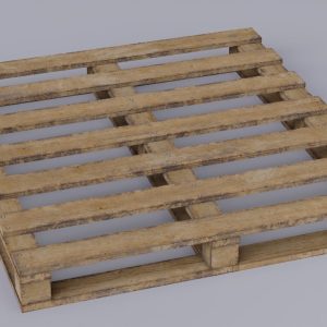 Industrial wooden pallet