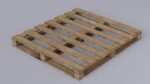 Industrial wooden pallet