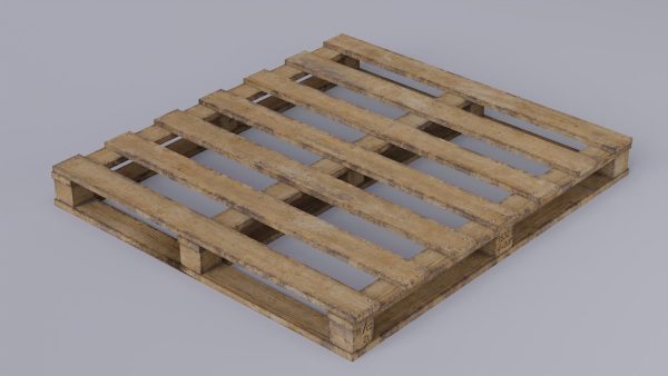 Industrial wooden pallet