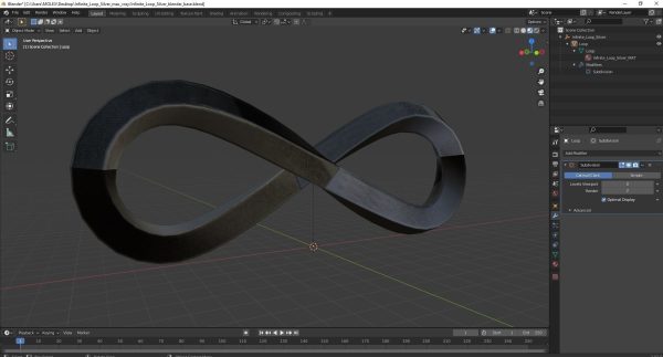 Infinite Loop Silver