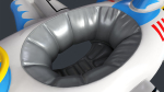 Inflatable Aircraft Swimming Ring 2 PBR Game Ready