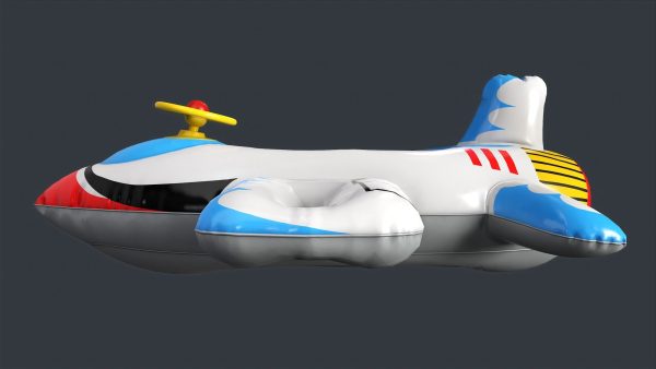 Inflatable Aircraft Swimming Ring 2 PBR Game Ready