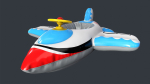 Inflatable Aircraft Swimming Ring 2 PBR Game Ready