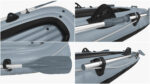 Inflatable Boat Kayak Rowing
