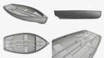 Inflatable Boat Kayak Rowing
