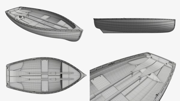 Inflatable Boat Kayak Rowing