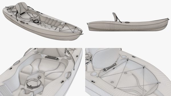 Inflatable Boat Kayak Rowing