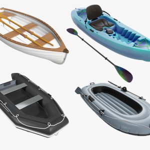 Inflatable Boat Kayak Rowing
