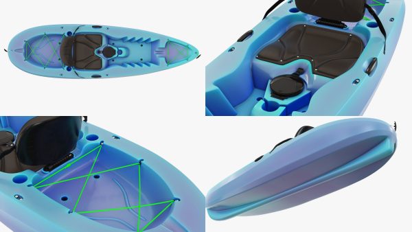 Inflatable Boat Kayak Rowing