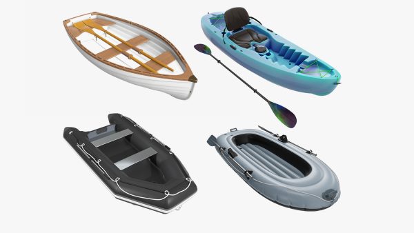 Inflatable Boat Kayak Rowing
