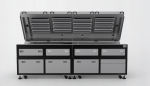 Infrared heat curing furnace