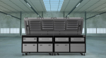 Infrared heat curing furnace