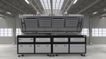 Infrared heat curing furnace