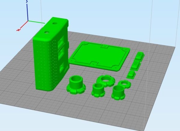 Invisio V60 style PTT shell