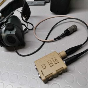 Invisio V60 style PTT shell