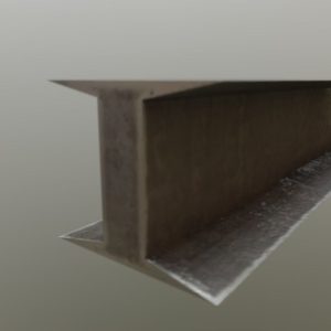 iron-beam-pbr-3d-model-low-poly-obj-mtl-3ds-fbx-blend-tga