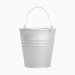 Iron Brushed Steel Bucket