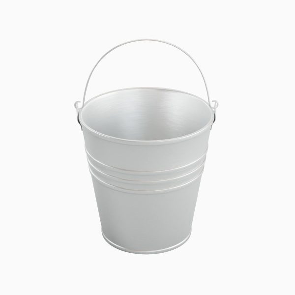 Iron Brushed Steel Bucket