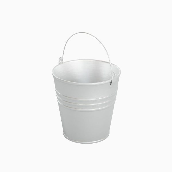 Iron Brushed Steel Bucket