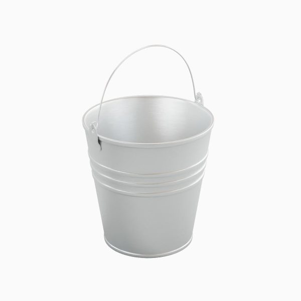 Iron Brushed Steel Bucket