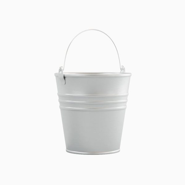 Iron Brushed Steel Bucket