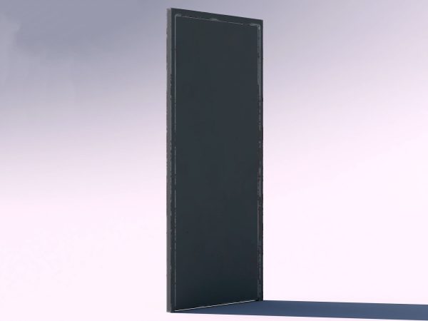 Iron door