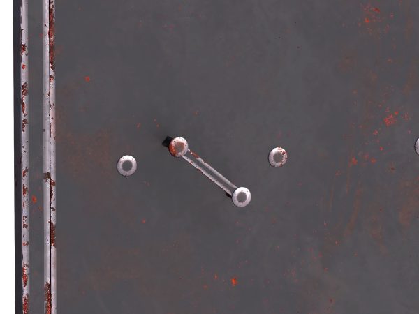 Iron door