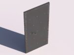 Iron door