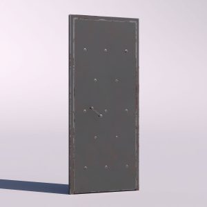 Iron door