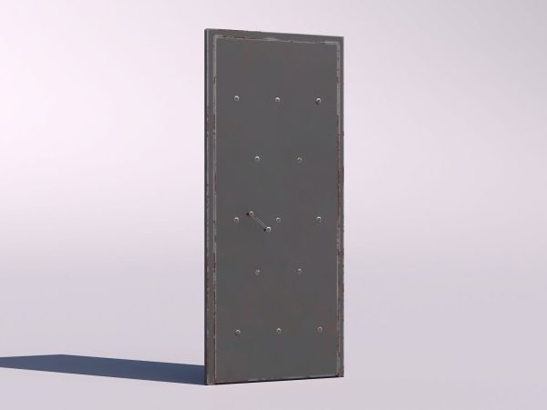Iron door