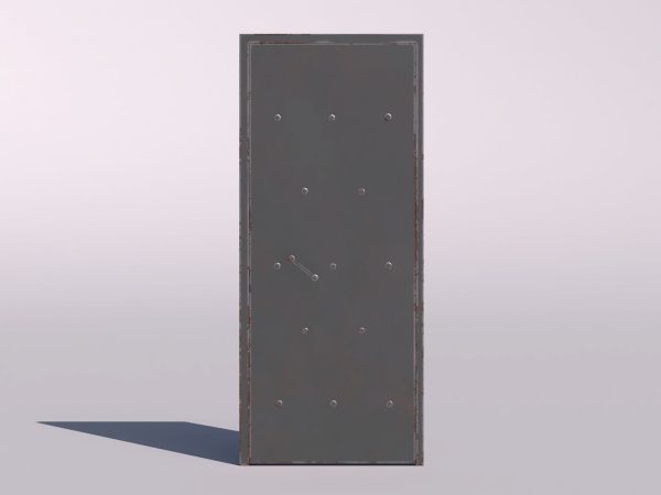Iron door