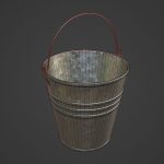 Iron Galvanized Steel Bucket
