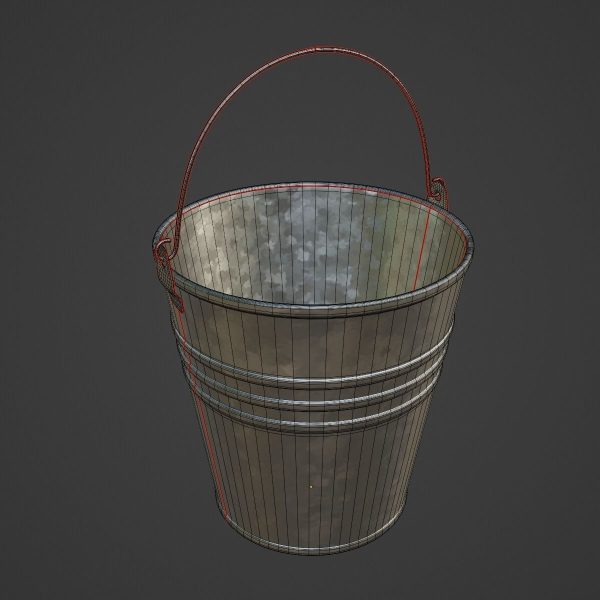Iron Galvanized Steel Bucket